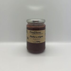 Confiture pêche de vigne