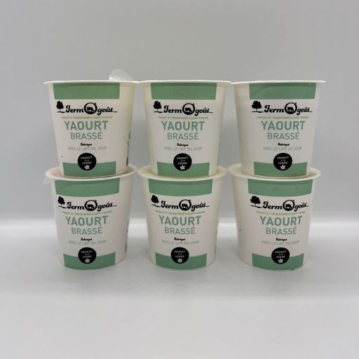 Yaourts brassés fruits x6