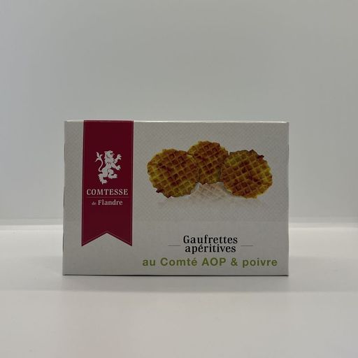 Gaufrettes Comté AOP poivre