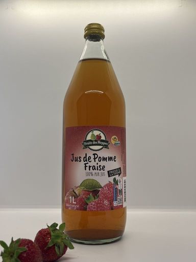 Jus pomme fraise 1L