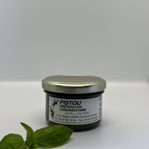 Pistou huile olive