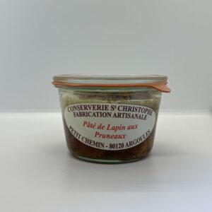Pâté lapin pruneaux
