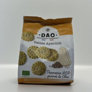 Sablés parmesan chia DAO