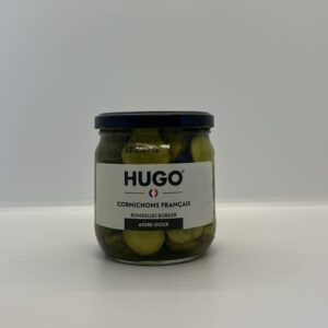 Cornichons aigre-doux rondelles 390g