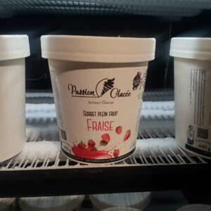 Sorbet fraise artisanal