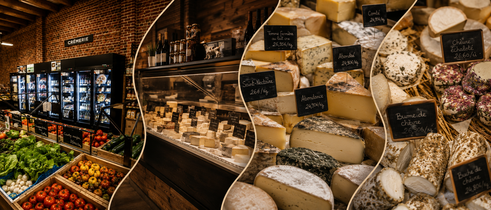 Fromagerie à Saint-Quentin, crémerie fermière en circuit court