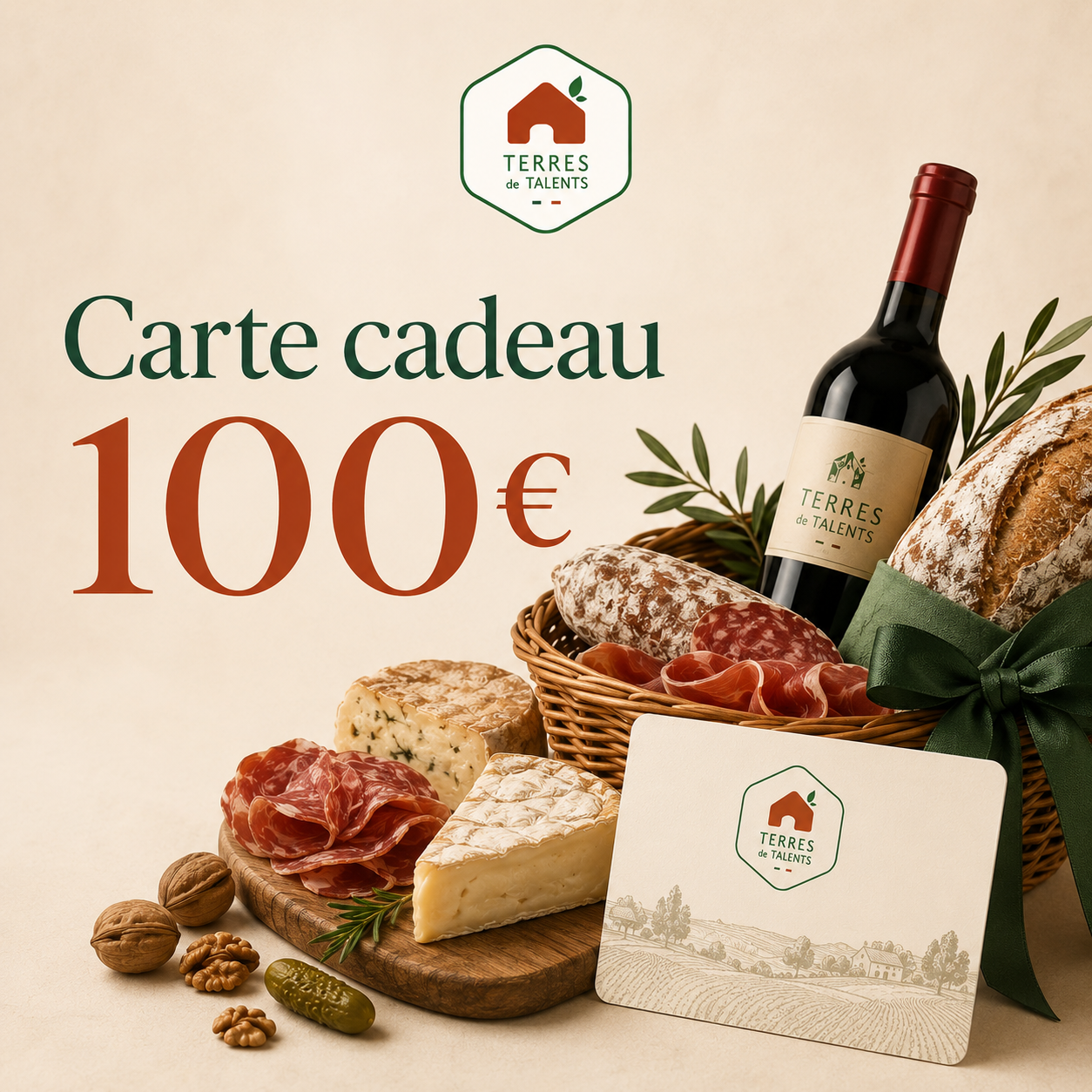 Carte cadeau 100 €