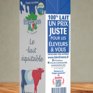 6 bouteilles de lait demi-écrémé – 6x1L