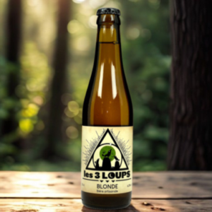 Bière blonde Les 3 Loups – 33CL