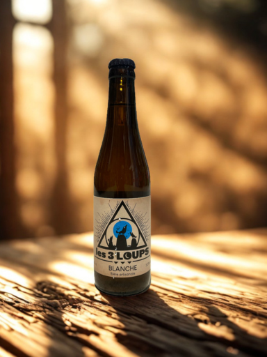 Bière blanche Les 3 Loups – 33CL