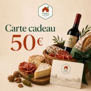 Carte cadeau 50 € Terres de Talents