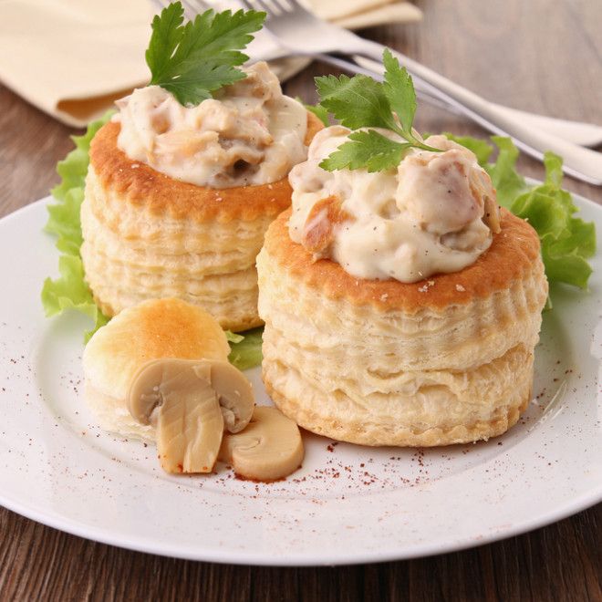 2 bouchées à la reine