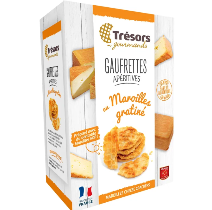 Gaufrettes maroilles gratiné Terres de Talents
